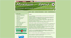 Desktop Screenshot of murawasport.natop.pl