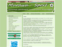 Tablet Screenshot of murawasport.natop.pl